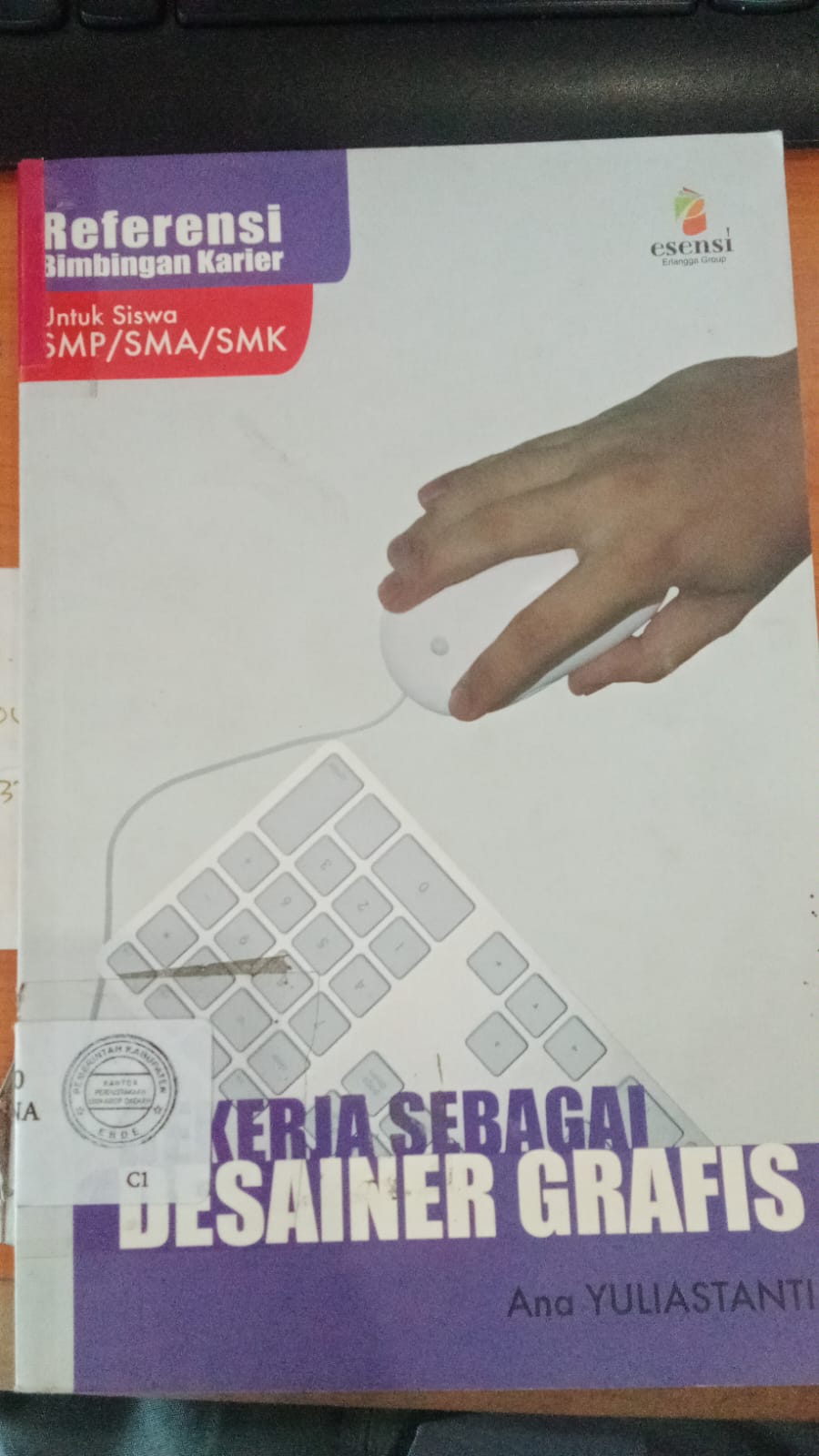 Cover Bekerja Sebagai Desainer Grafis / Yuliastanti, Ana
