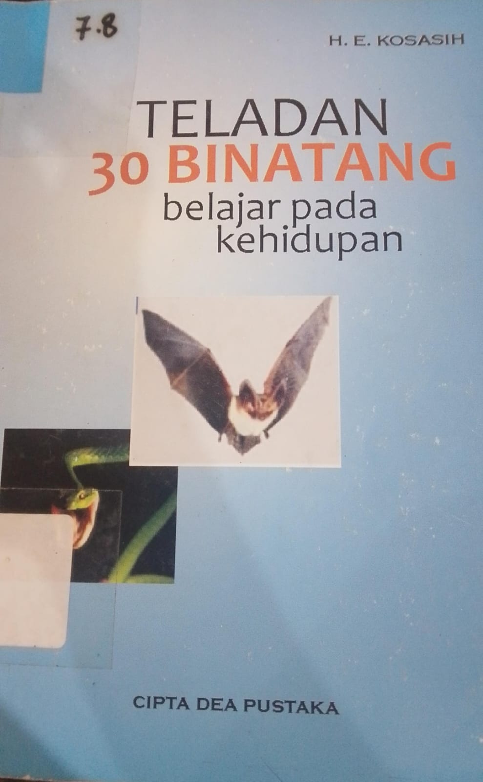 Cover Teladan 30 Binatang Belajar Pada Kehidupan