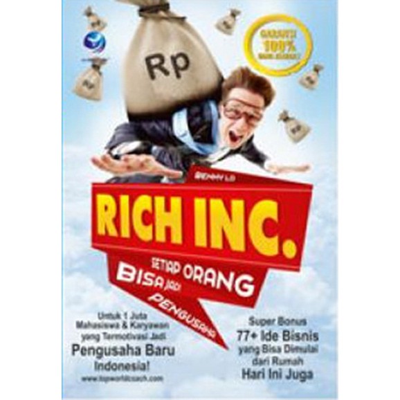 Cover Rich Inc :  Setiap Oang Bisa Jadi Pengusaha / Benny Lo