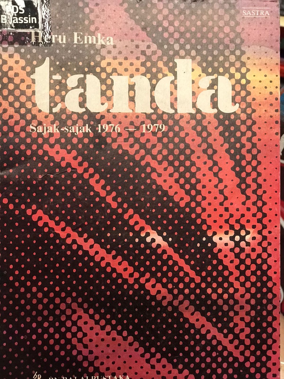 Cover Tanda Sajak-Sajak 1976-1979 / heru, Emka