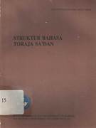 Cover Struktur Bahasa Atinggola / mintje musa, kasim