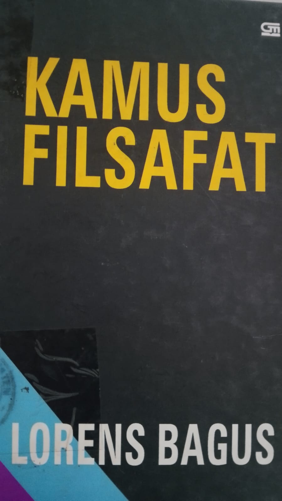 Cover Kamus Filsafat / Bagas Lorens