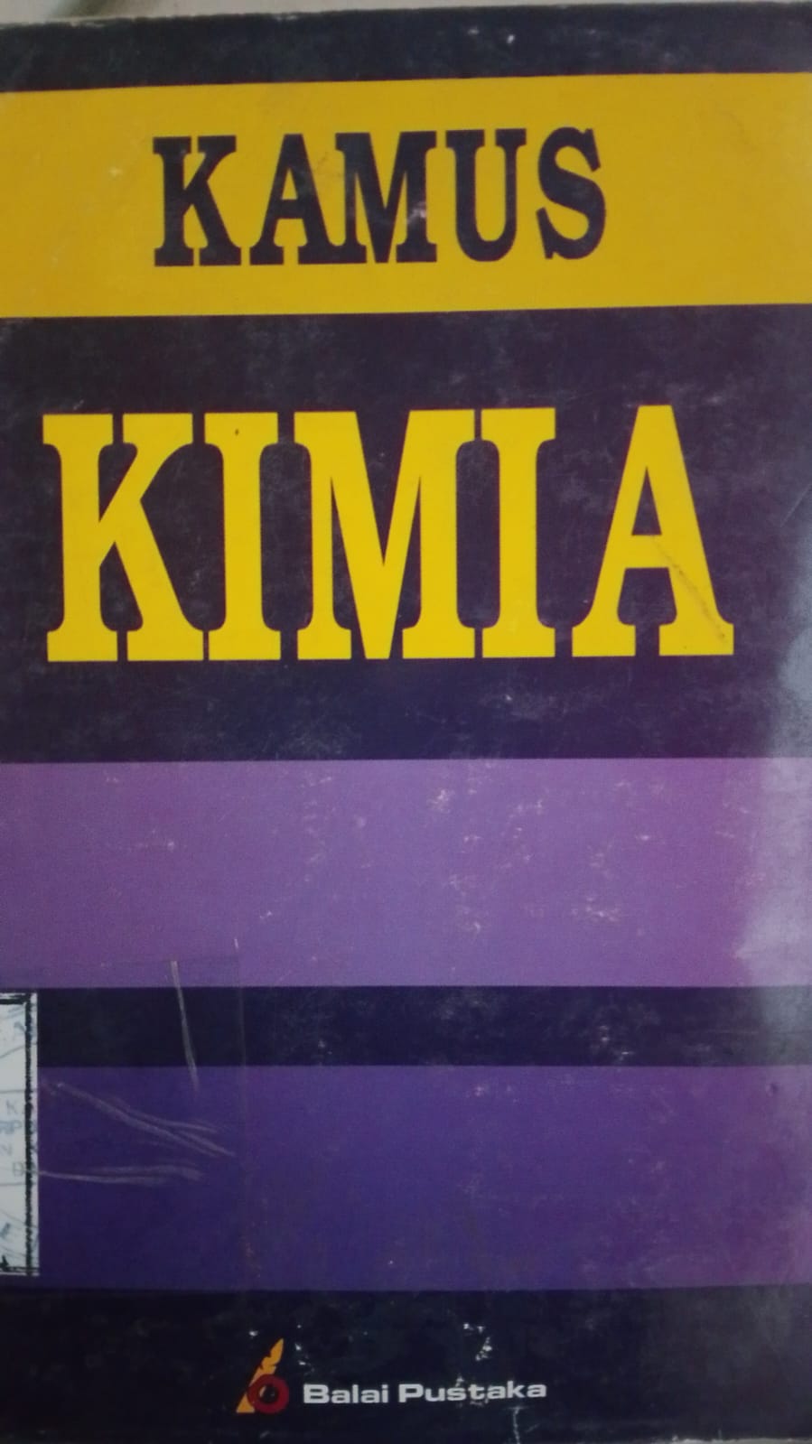 Cover Kamus Kimia / Hadyana A.Pudjaatmaka