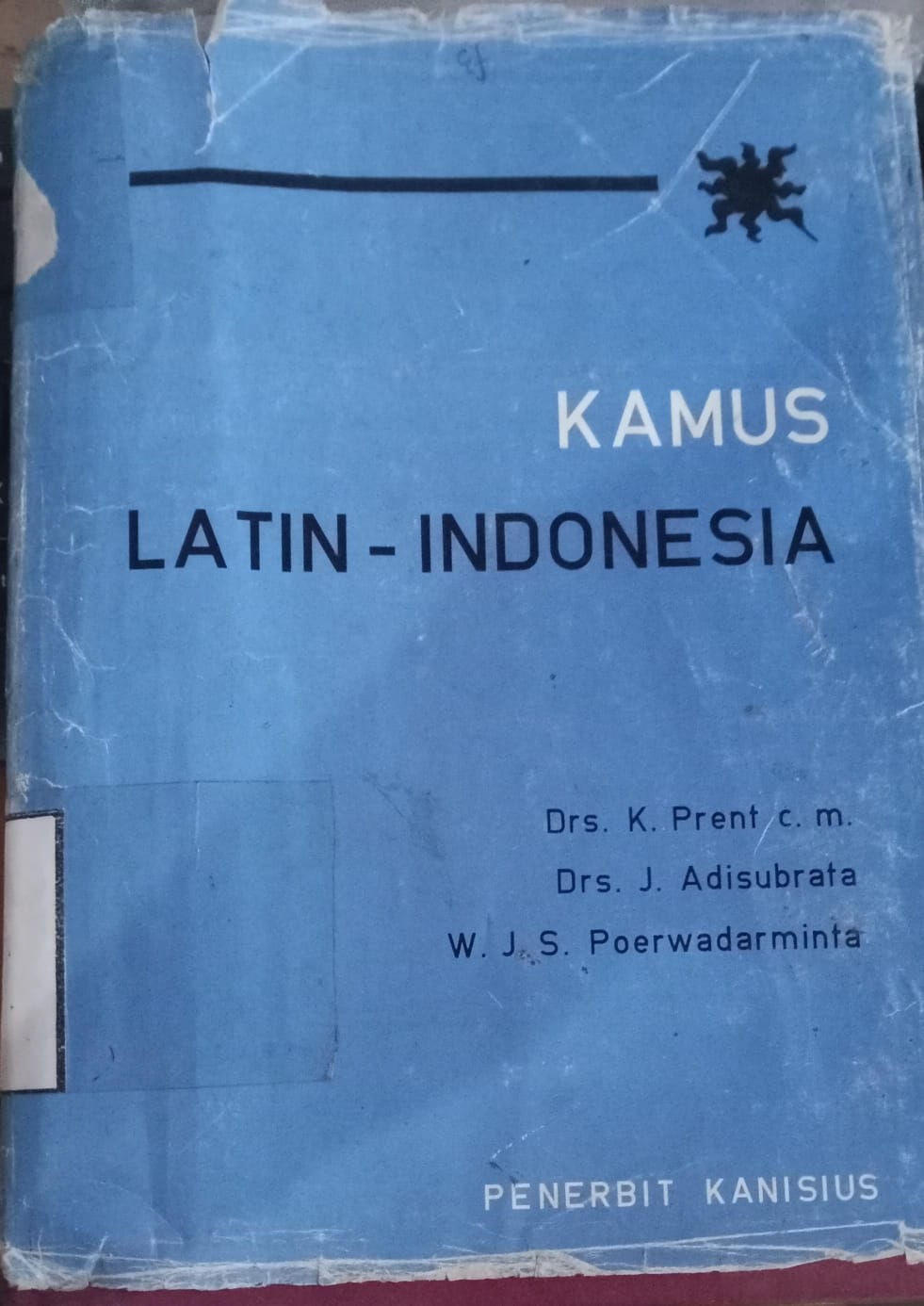 Cover Kamus Latin-Indonesia / Poerwadarminta