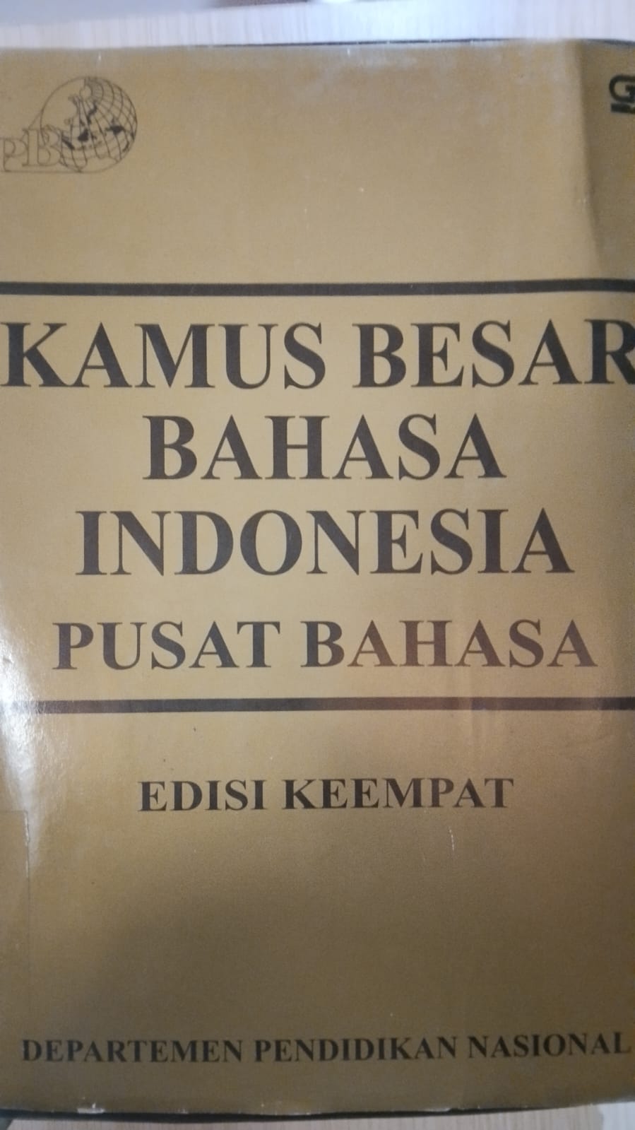 Cover Kamus Besar Bahasa Indonesia Pusat Bahasa / Sugono Dendy