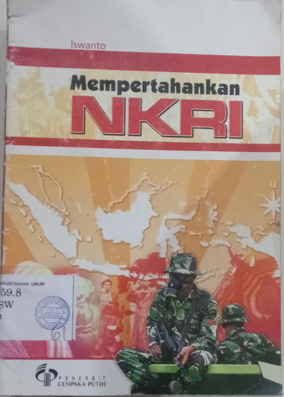 Cover Mempertahankan NKRI / Iswanto