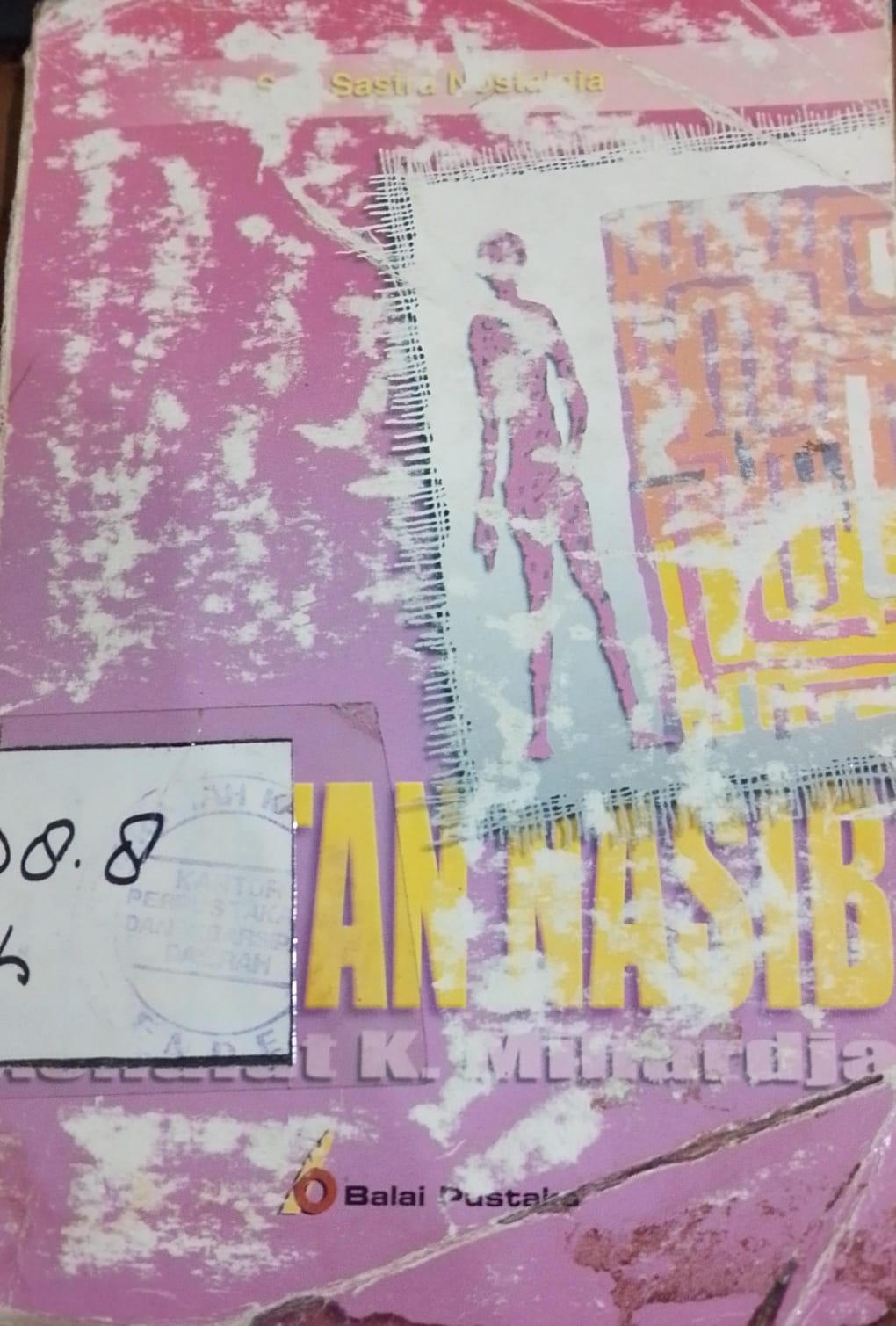 Cover Belitan Nasib / Achdiat, Mihardja