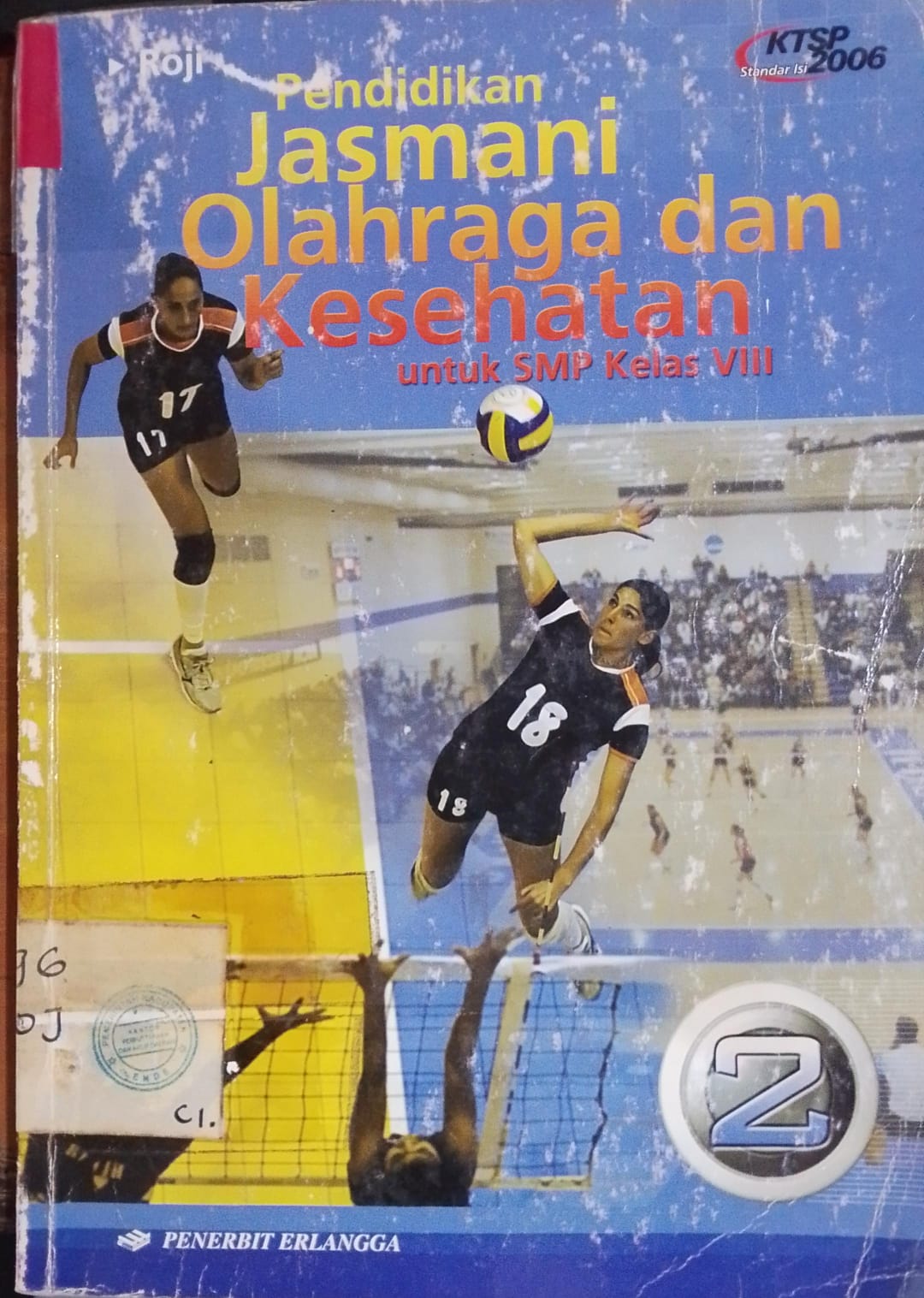 Cover Pendidikan Jasmani Olaharaga Dan Kesehatan / Roji