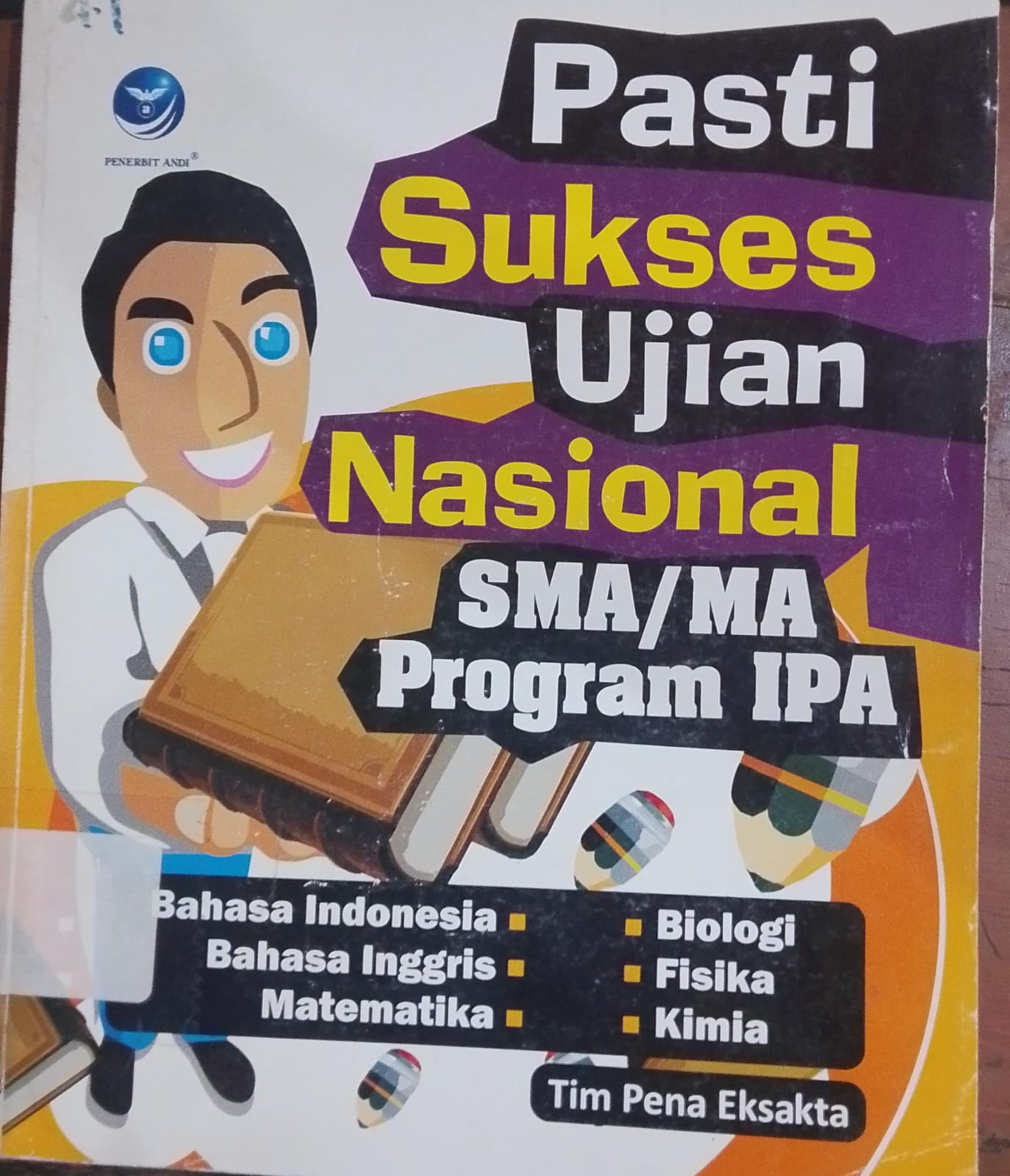 Cover Pasti Sukses Ujian Nasional SMA/MA Program IPA