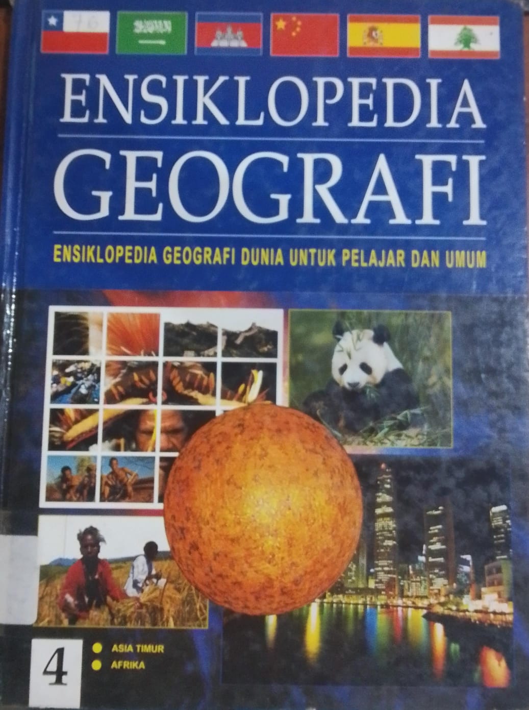 Cover Ensiklopedia Geografi Dunia Untuk Pelajar Dan Umum