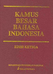 Cover Kamus Besar  Bahasa Indonesia / Alwi Hasan