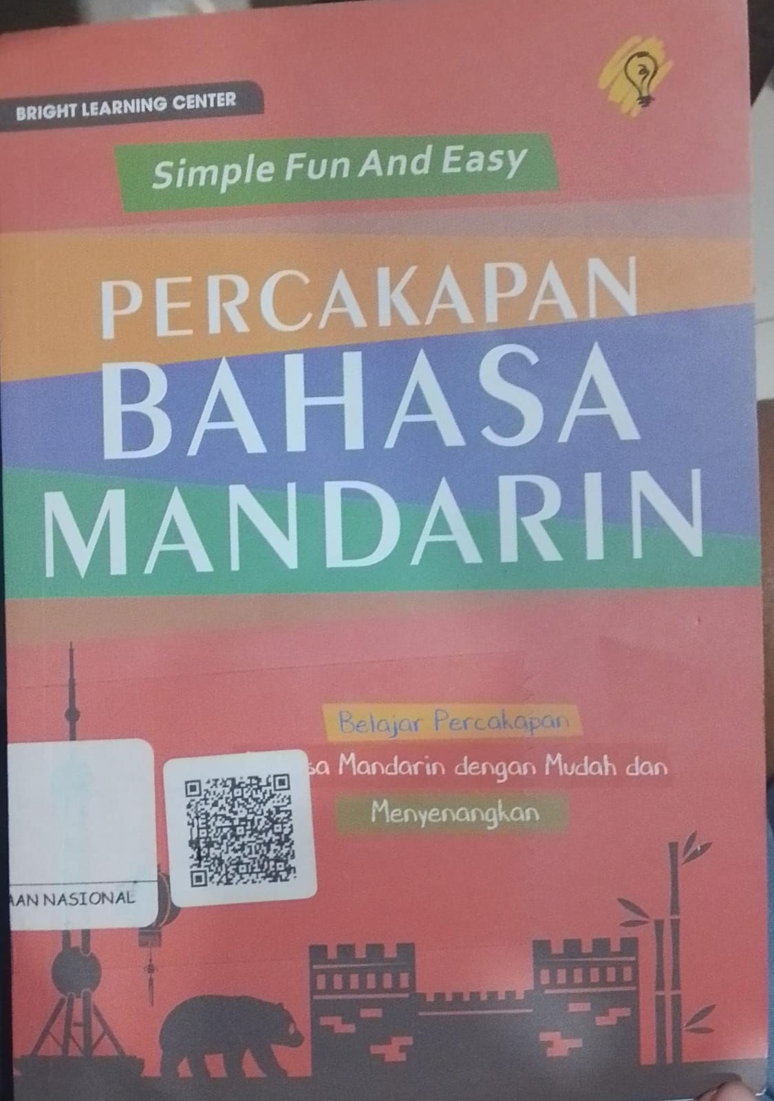 Cover Percakapan Bahasa Mandarin / Briht Learning Centar