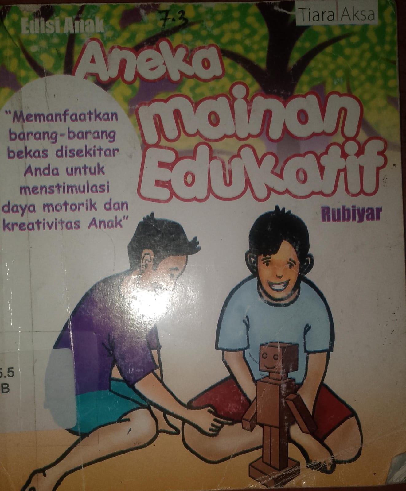 Cover Aneka Mainan Edukatif / Rubi Kak