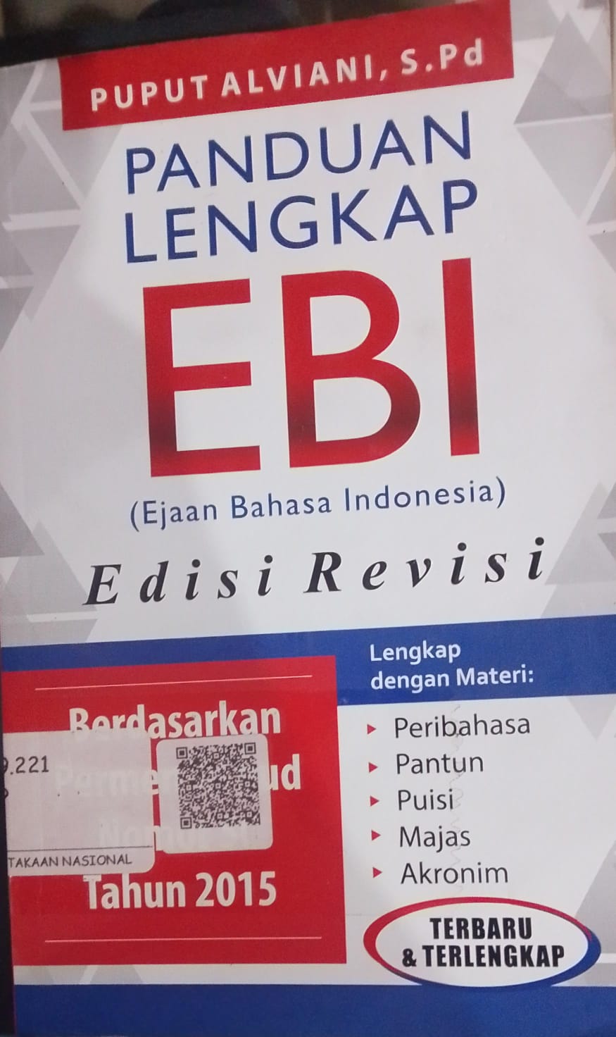 Cover Paduan Lengkap EBI (Ejaan Bahasa Indonesia) / Puput Alviani