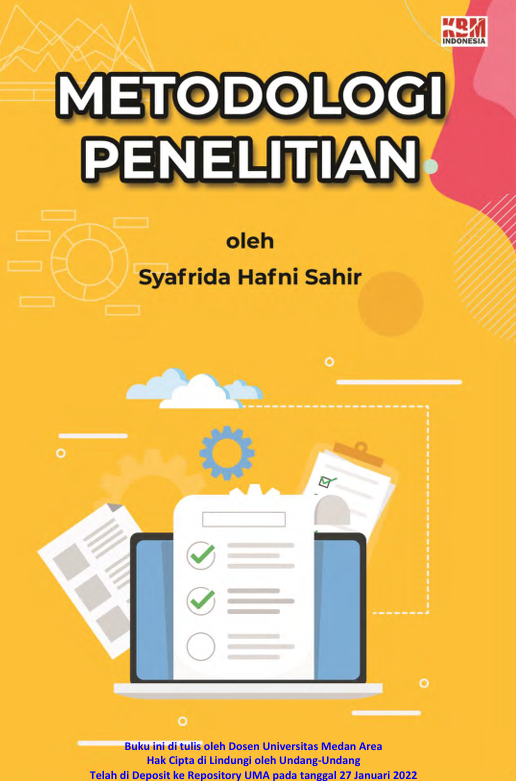 Cover Metodologi Penelitian / Syafrida Hafni Sahir