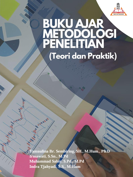 Cover Buku  Ajar Metodologi Penelitian (Teori Dan Praktik) / Tamaulina Br. Sembiring,