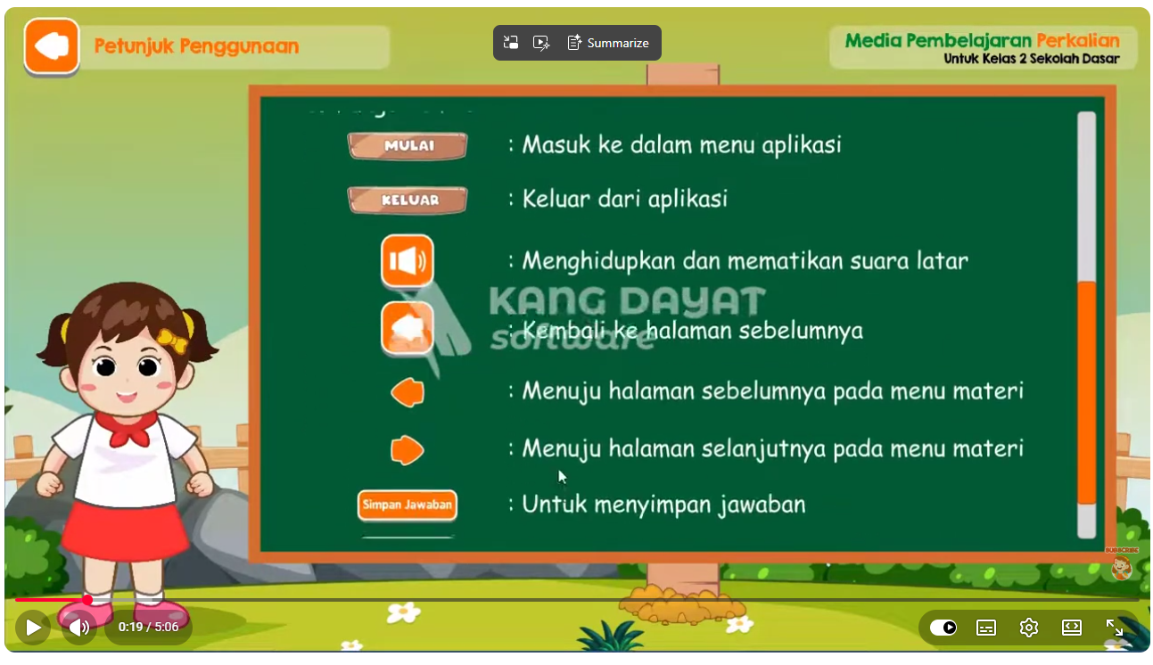 Cover Video Media Pembelajaran Perkalian untuk SD Kelas 2 | Jasa Media Pembelajaran Interaktif