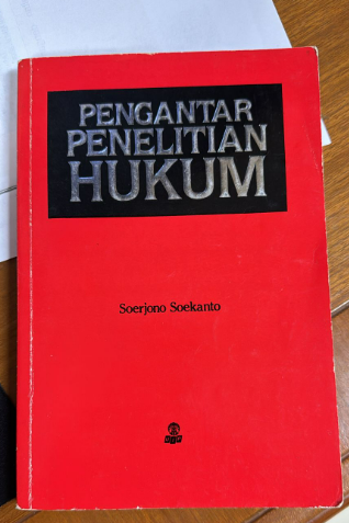 Cover Pengantar Penelitian Hukum / Soekanto Soerjono