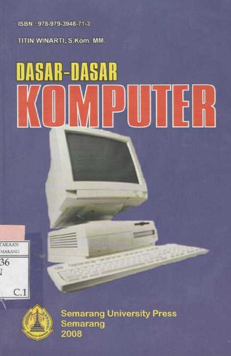 Cover Dasar-Dasar Komputer / Titin Winarti