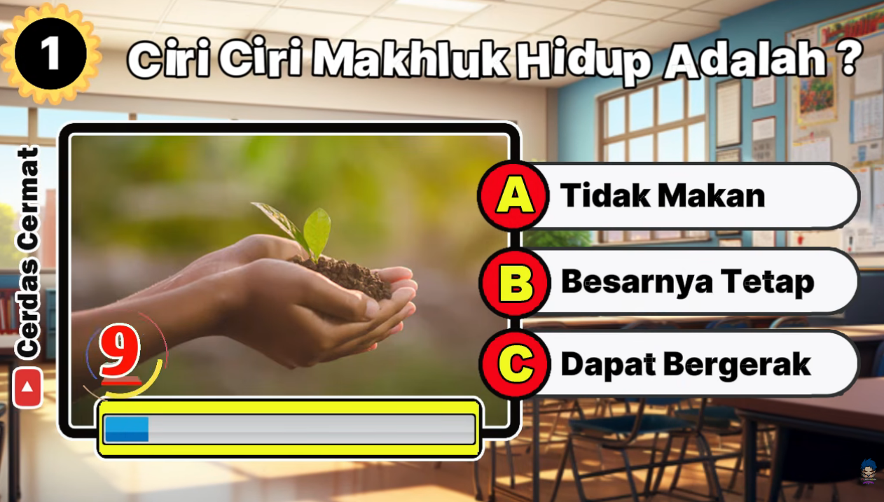 Cover VIDEO KUIS ILMU PENGETAHUAN ALAM || QUIZ IPA DASAR