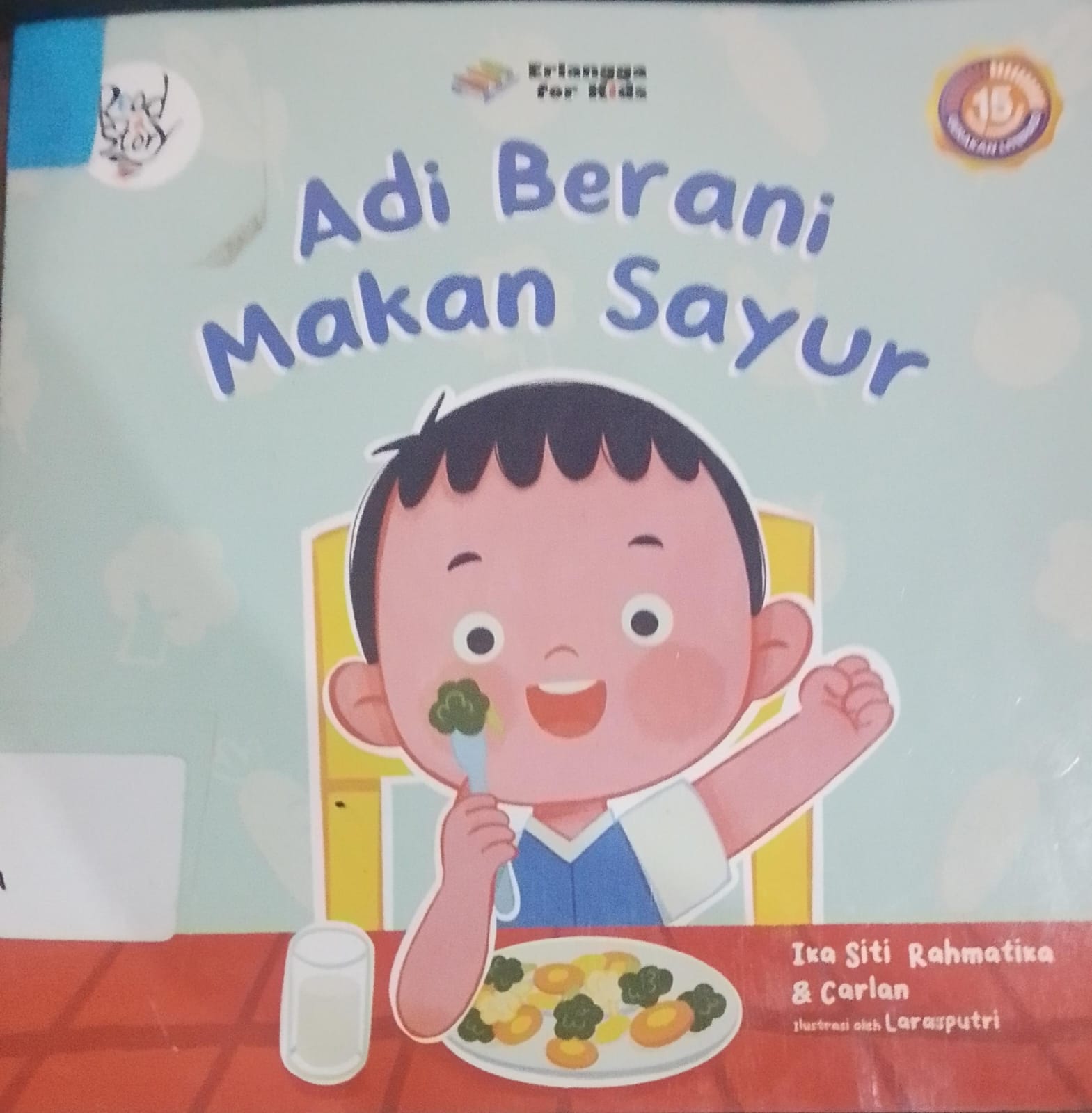 Cover Adi Berani Makan Sayur / Ika Siti Rahmawati