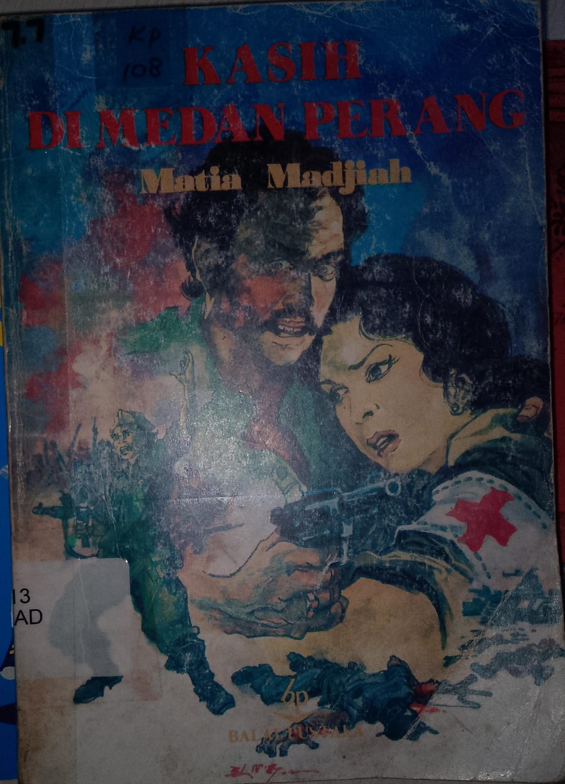 Cover Kasih di Medan Perang / ,Madziha,Matiah
