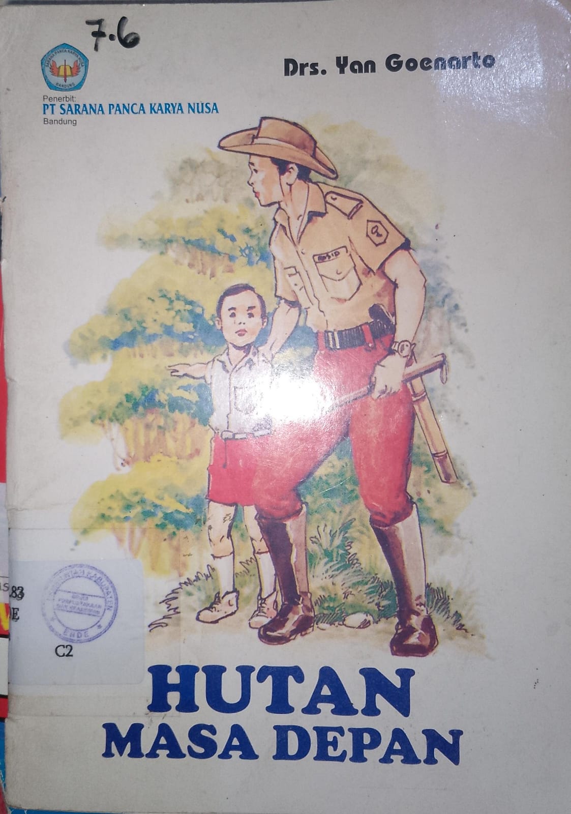 Cover Hutan Masa Depan / Yan,Goenarto