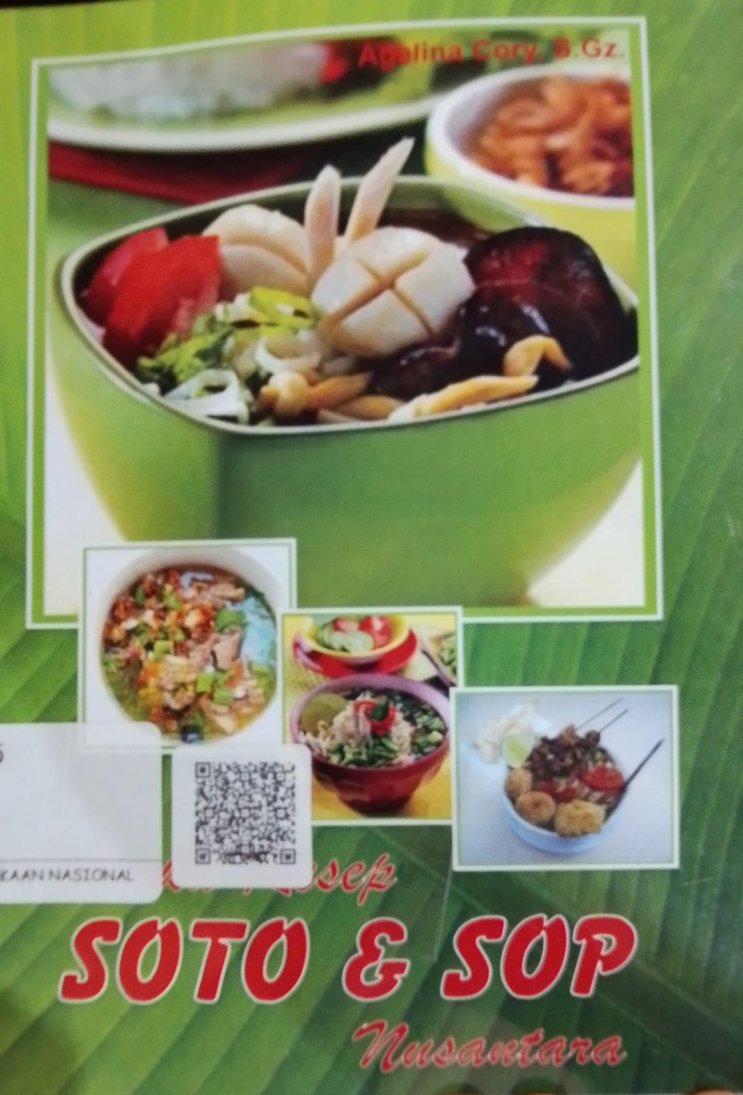 Cover Aneka Resep Soto & Sop Nusantara / Agelina Cory