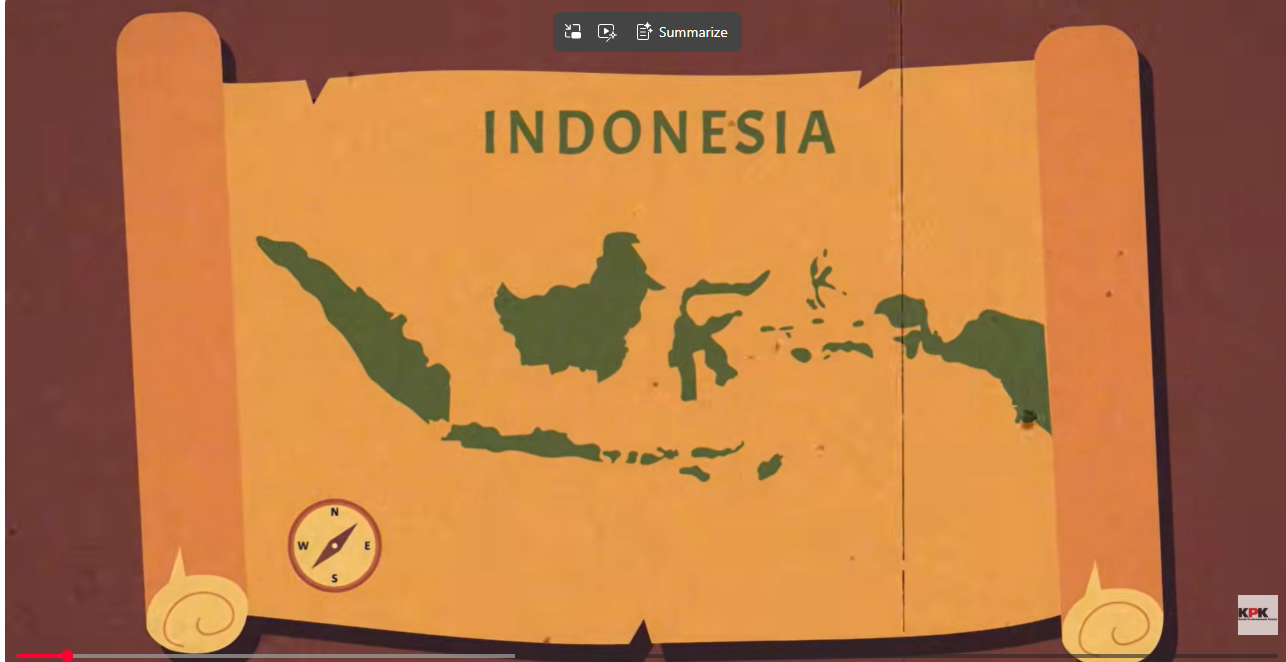 Cover INDONESIA MERDEKA TANPA KORUPSI DAN GRATIFIKASI / KPK RI