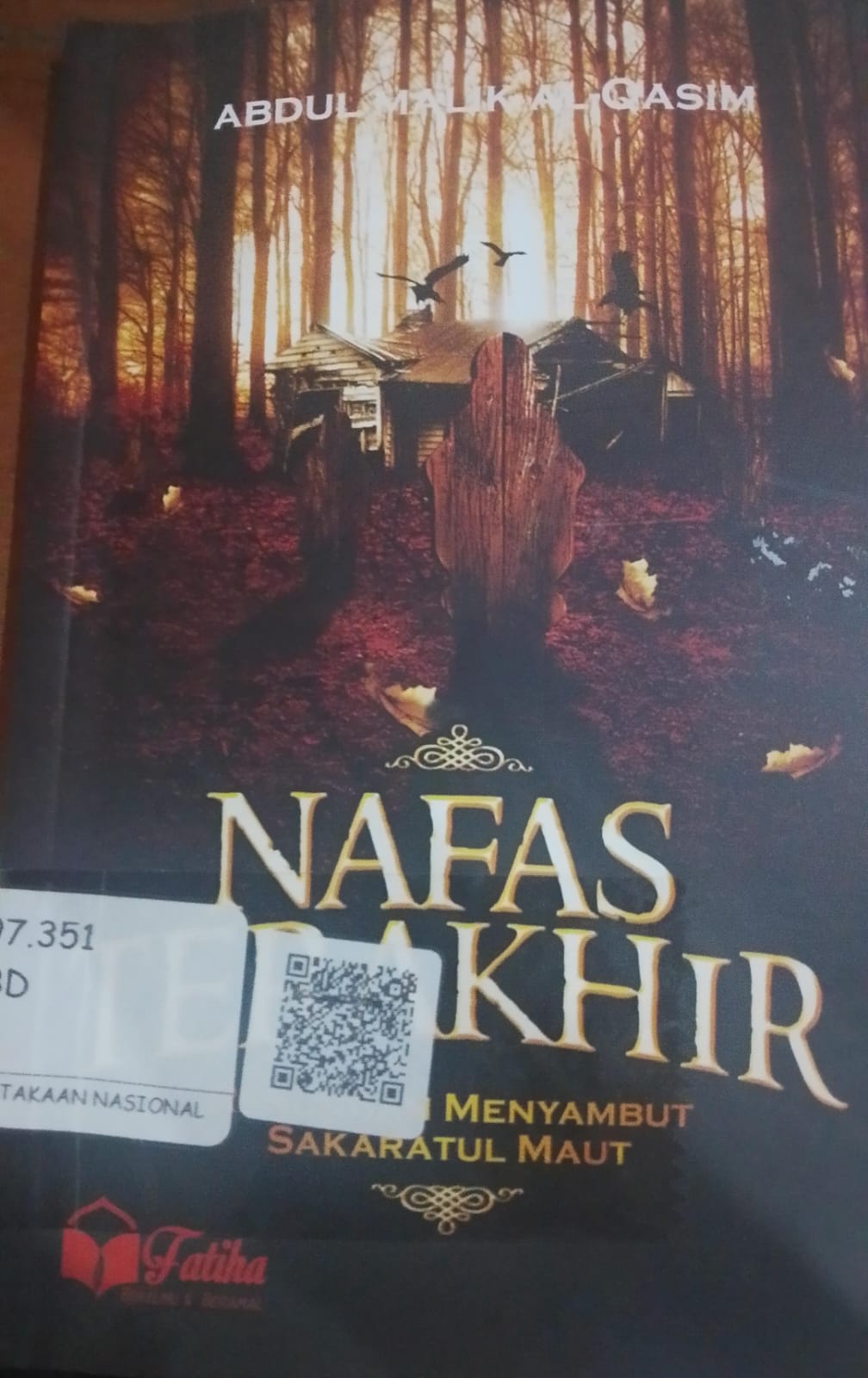 Cover Nafas Terakhir / Abdul Malik Al-Qasim