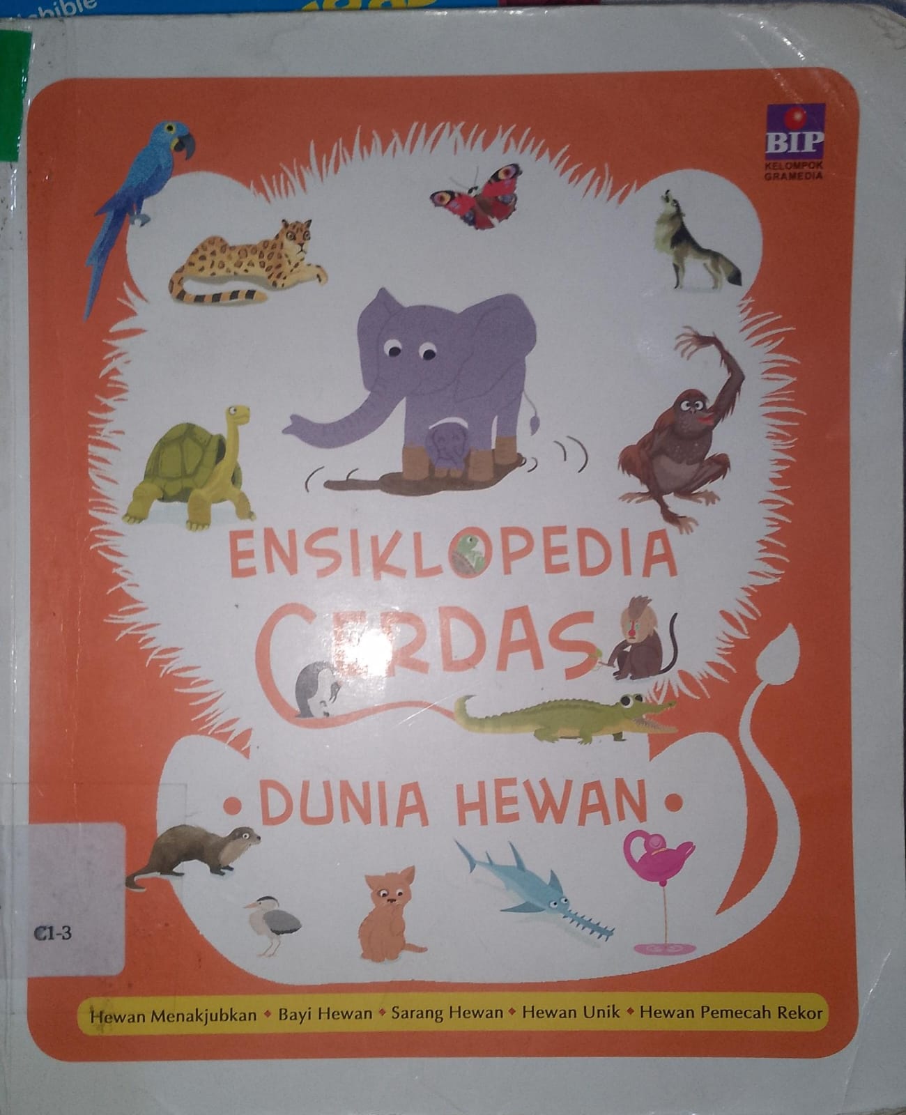 Cover Ensiklopedia Cerdas-Dunia Hewan / Marie-Claudie,Avignon