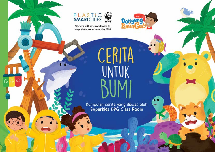 Cover Doneng Cerita Untuk Bumi / Louisa Naomi Serafina