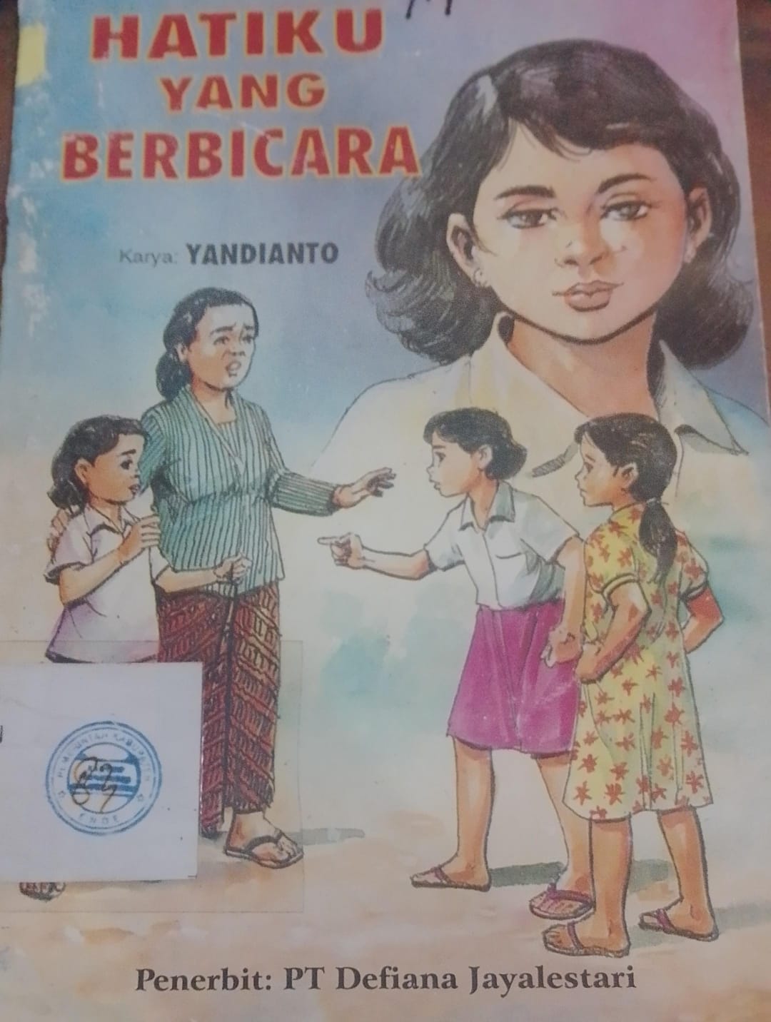 Cover Hatiku Yang Berbicara / Yandianto