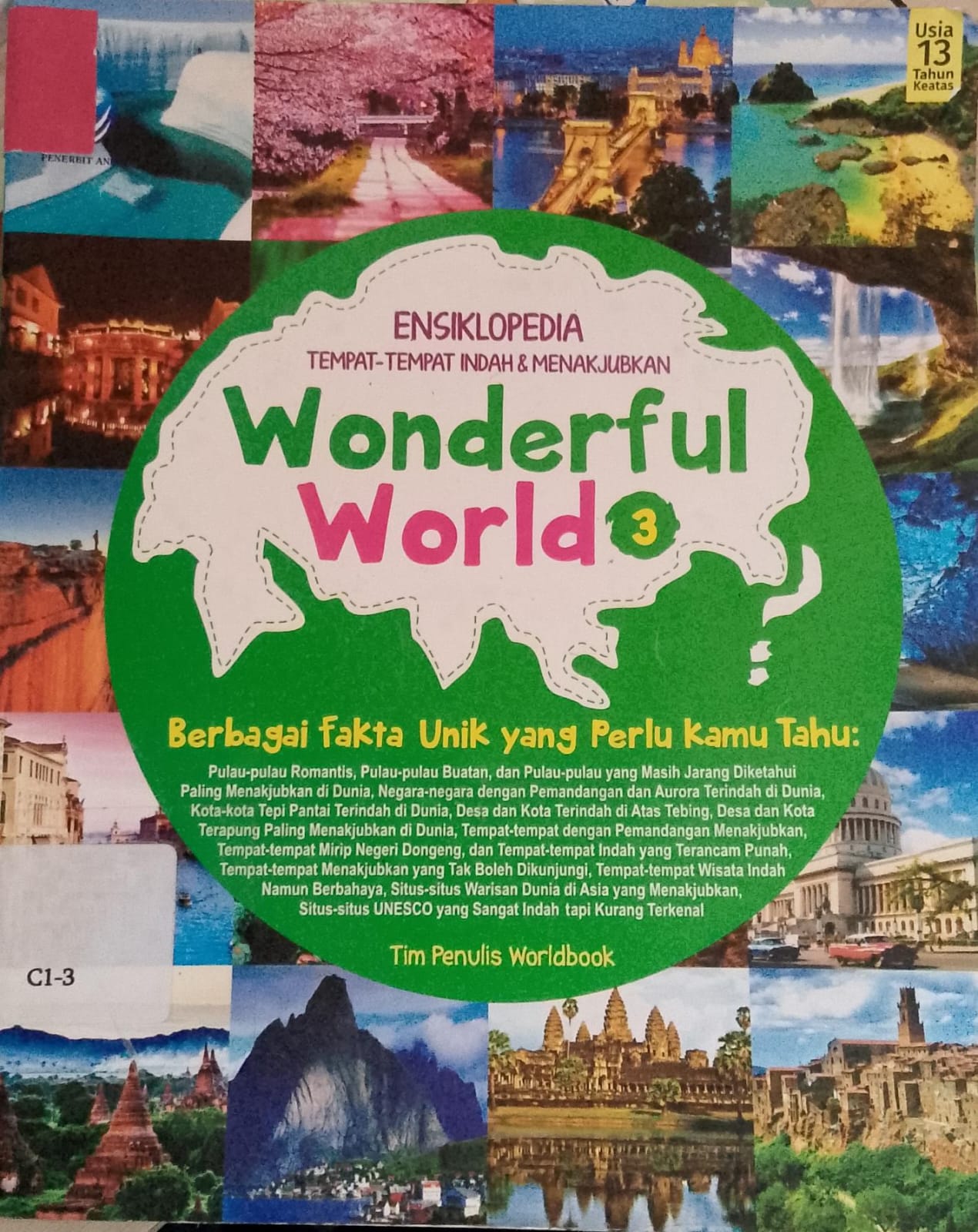Cover ENSIKLOPEDIA Wonderful World 3 / Team Worldbook