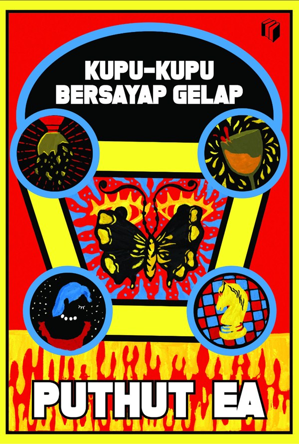 Cover Kupu-Kupu Bersayap Gelap / Puthut Ea