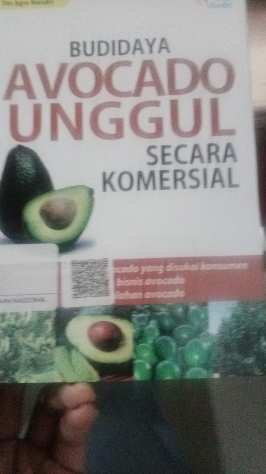 Cover Budi Daya Avocado Unggul Secara Komersial / Mendiri Agro Tim