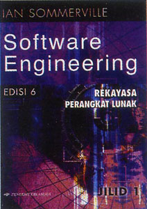 Cover Software Enginering ; Rekayasa perangkat lunak / Sommerville Ian