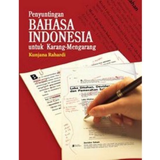 Cover Penyuntingan Bahasa Indonesia :  Untuk Karang Mengarang
