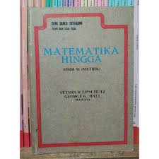 Cover Matematika Hingga :  Lipschutz, Seymour