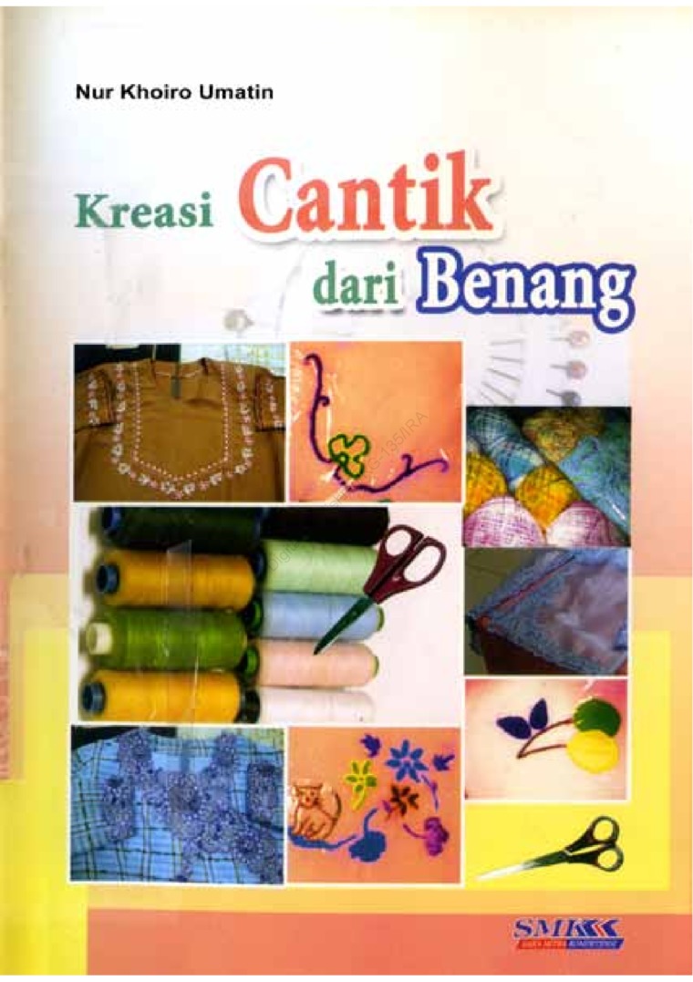 Cover Kreasi cantik dari benang / Khoiru Nur