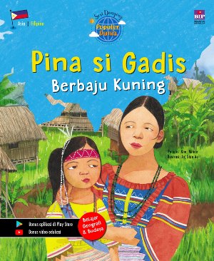 Cover Pine Si Gadis Berbaju Kuning :  Belajar Geografi & Budaya / Kim Mihee