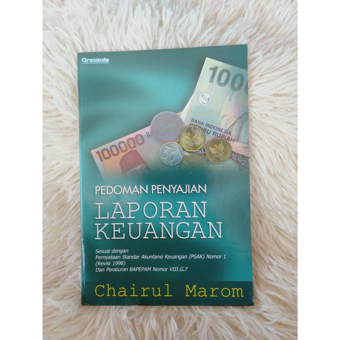 Cover Pedoman Penyajian :  Laporan Keuangan / Marom Chairul